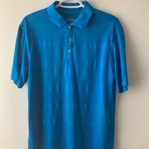 Nike blue polo